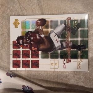 2001 upper deck card #pm1 Micheal Vick